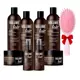 Mega hair box! Volume Lab hajnövekedést megéjító kezelés biotinnal  és koffeinnel a lassé növekedő, sérült hajhoz