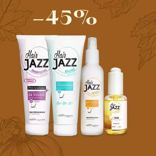 NYÁRI LEÁRAZÁS! HAIR JAZZ sampon + hajápoló + balzsam + hajszérum!