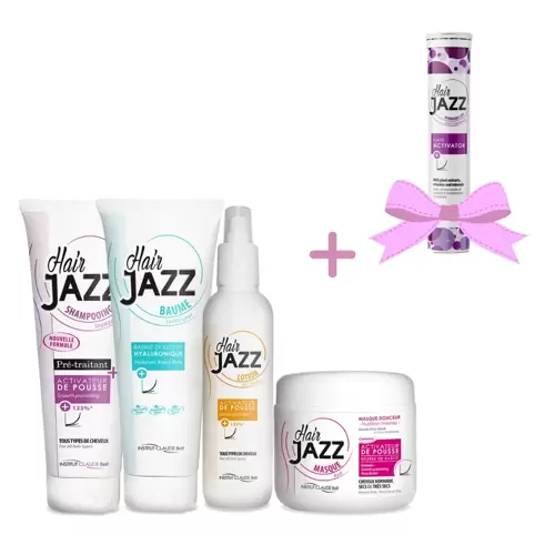 KARÁCSONYI akció! HAIR JAZZ teljes hajápolási rutin szett + AJÁNDÉK (haj aktivátor)!
