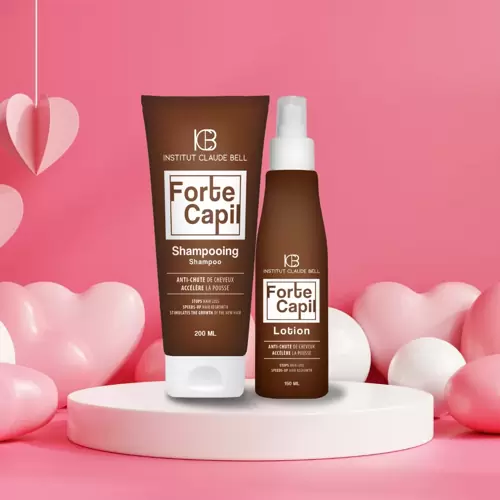 FORTE CAPIL sampon + hajszesz - a hajhullás megállításához!